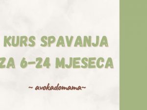 Kurs spavanja 6-24 mjeseca + video poziv